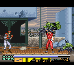 The Ninja Warriors Again screenshot 3 for Super Famicom